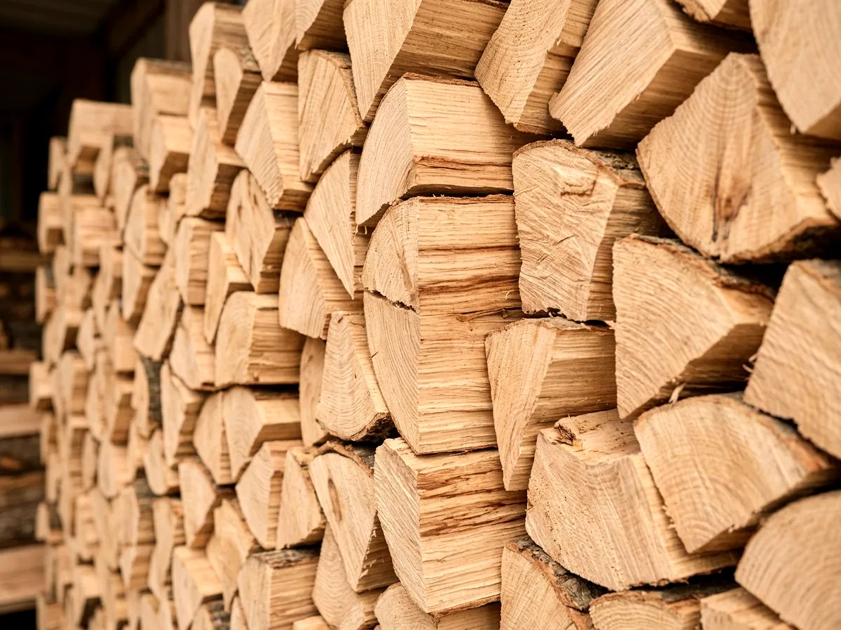 Ясеневые дрова в Зиме