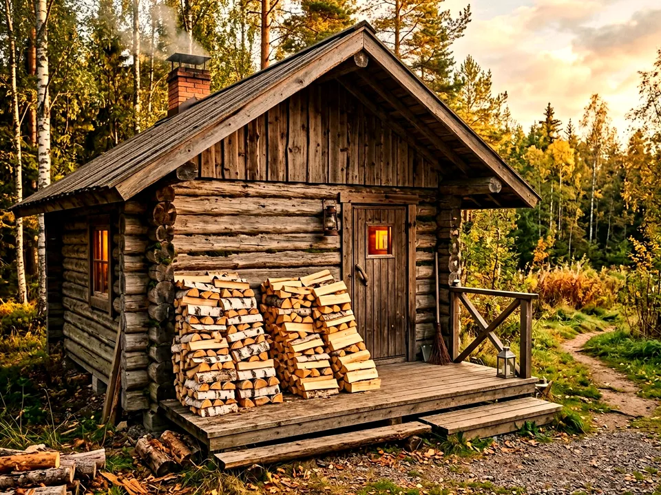 Сезонный запас 12 м³, Зима, переулок Сосновая, 43